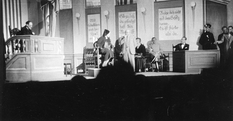 Rehearsal for Axel an der Himmelstür — Theater an der Wien