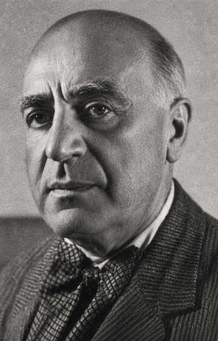 Arthur Hellmer — portrait with checkered bow tie