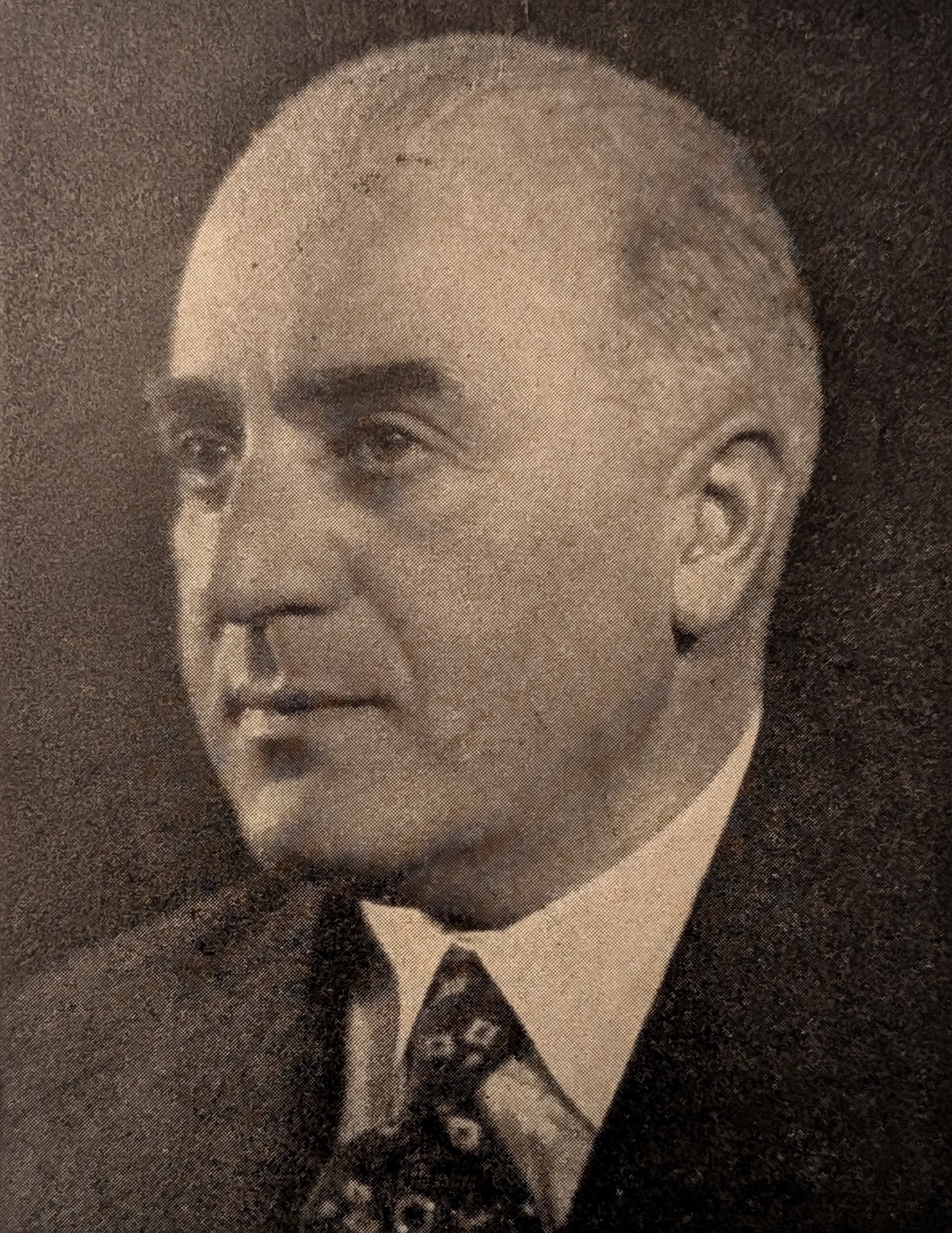 Arthur Hellmer — older halftone portrait